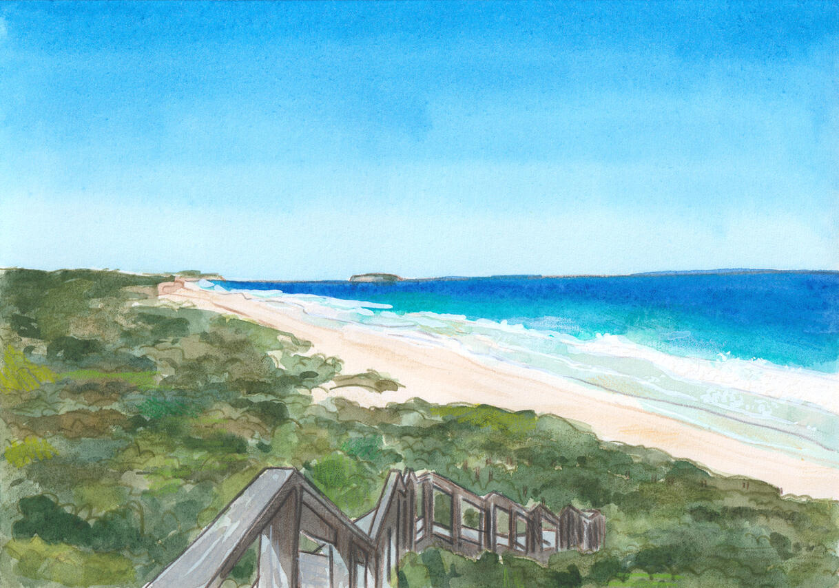 Innes National Park - illustration for various print products
