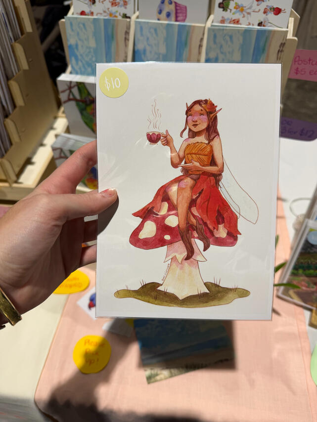 Tea Fairy A5 Print