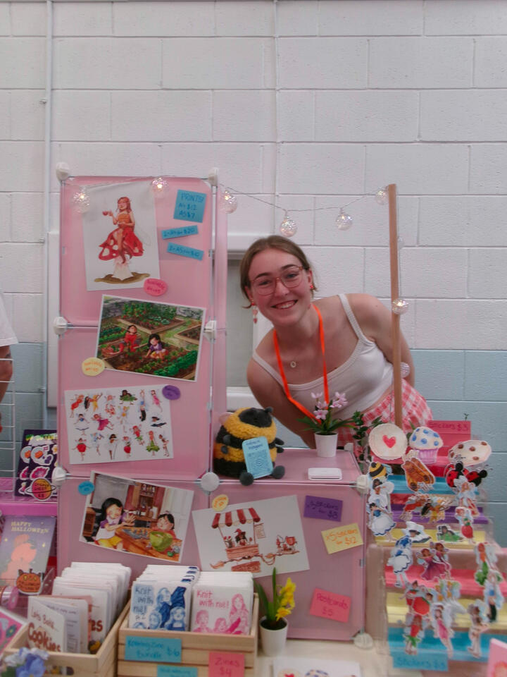 Homebrew Art Mart Set Up