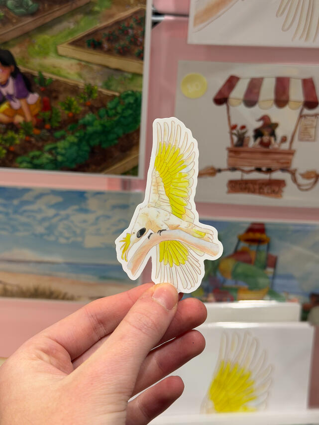 Sulphur Crested Cockatoo Sticker